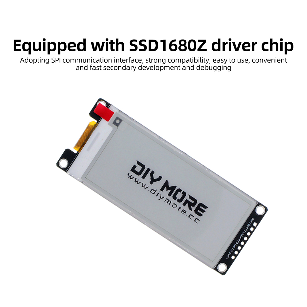 2.9'' Black White Red Yellow D - огляд і ціна Display Epaper 2.9