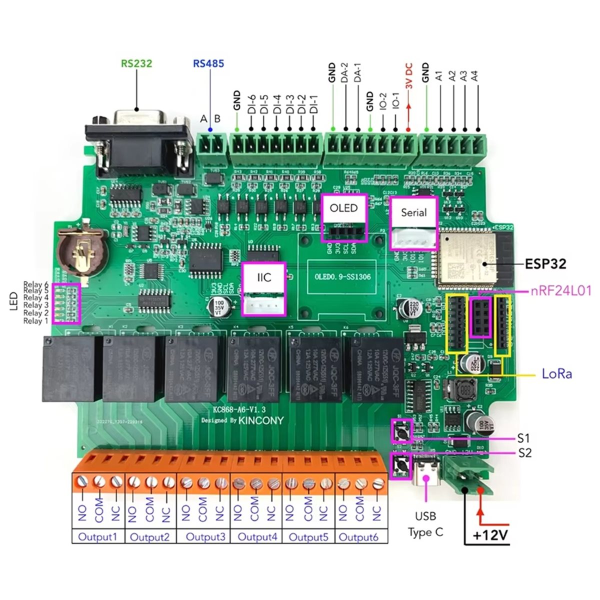 KC868-A6 Development Board MQT - огляд і ціна Home Automation Systems Diy