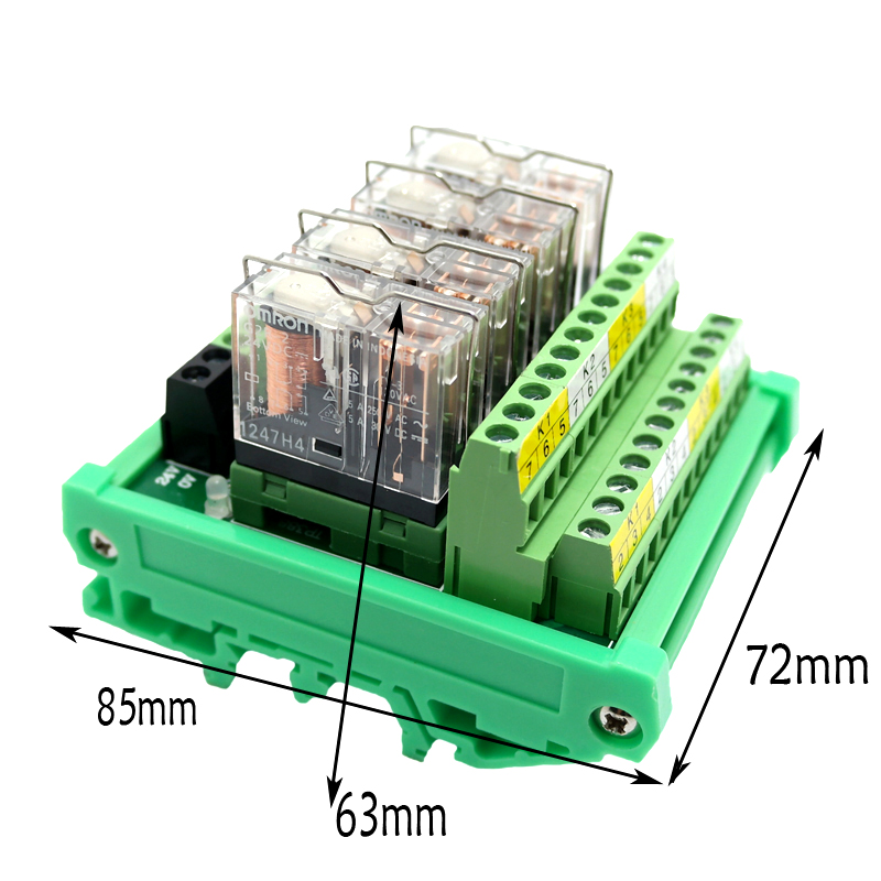 12V 4 Channal Relay Module PLC - огляд і ціна Relay 8 Channel Board